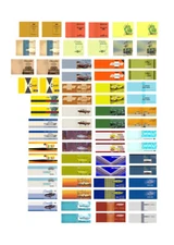 1/24 1/25 G scale model car Chevrolet Chevy owner's manuals 1:25