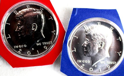 Lote de monedas P and D Kennedy 20 BU 2010 a 2019 medio dólar como nuevo de 50 centavos - Imagen 9 de 10