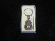 Cadillac Metal Keychain With Classic Wreath & Crest Emblem