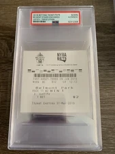 JUSTIFY $2 WIN Ticket Uncashed Belmont Stakes Triple Crown Winner PSA AUTHENTIC