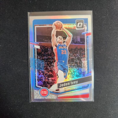 2023-24 Donruss Optic Silver Prizm #165 Jaden Ivey - Pistons   L38