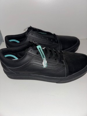 Vans Old Skool Sneaker Skateboard Black UK 3 USA 4 EU 35 Comfy Cush Black