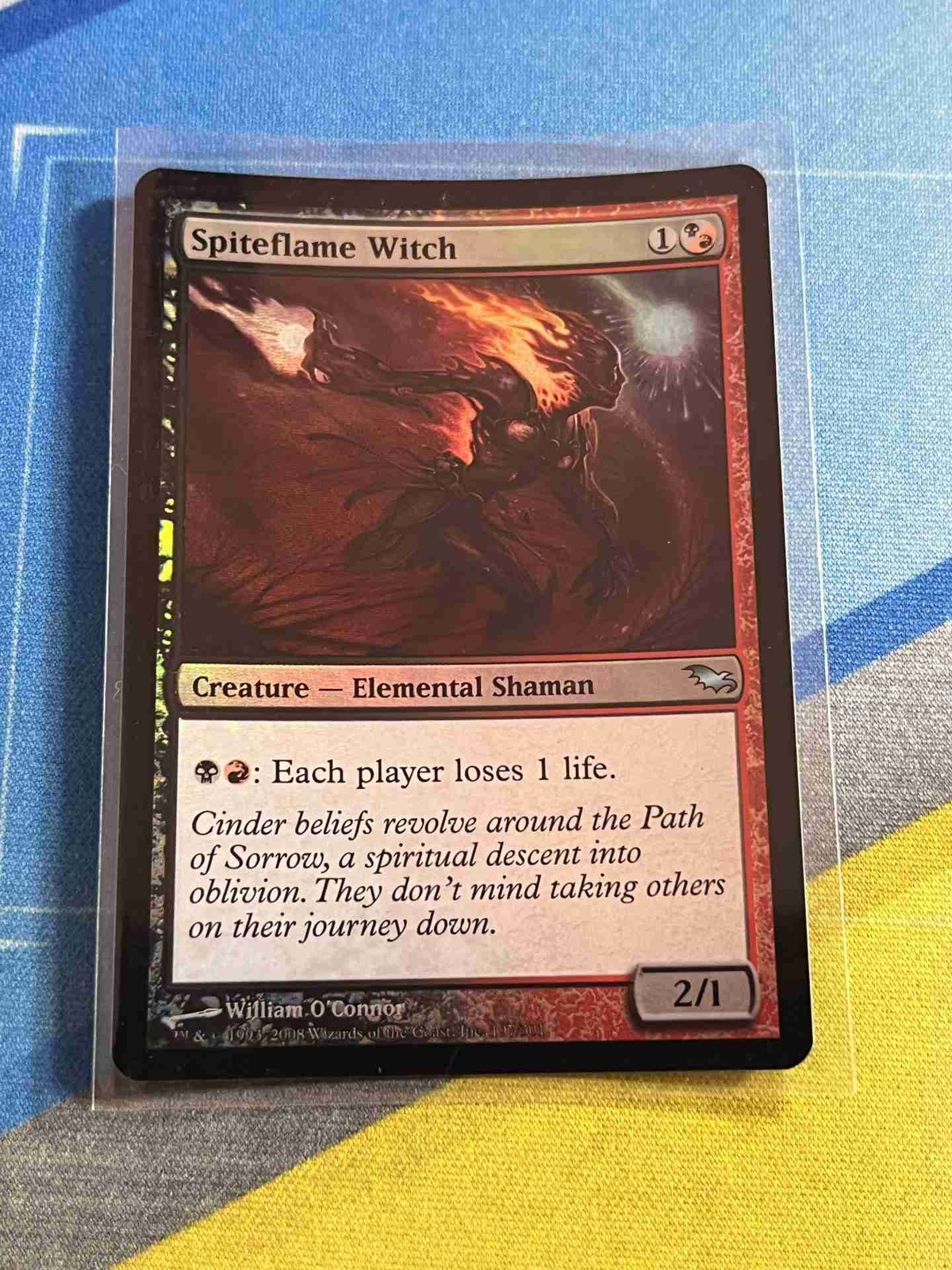 Magic the Gathering MTG Shadowmoor SPITEFLAME WITCH Foil