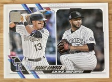 2021 Topps Update Alan Trejo & Jordan Sheffield Rookie Combos #[US16] Rockies