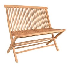 Teak Klappbank Modena Gartenbank Bank Sitzbank Teakbank Holzbank Gartenmöbel NEU