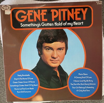 Gene Pitney LP ''Something Gotten Hold Of My Heart'' 1969 UK Press Album In Ex-Con