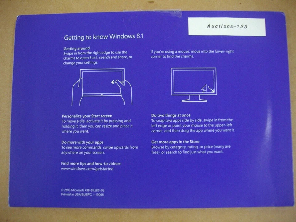 Microsoft Windows 8.1 Pro 64 bit x64 64 Bit DVD Full English MS WIN 8.1 =NEW= - Image 4 of 4