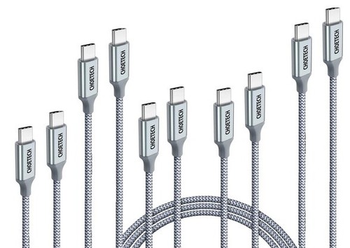 6ft USB C to USB C Cable 100W Fast Charging Cable Nylon Braided by CHOETECH - Picture 3 of 31