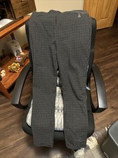 Tommy Hilfiger Dress Pants Size 12 Black White Checkered Brand New