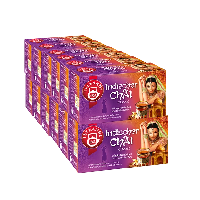 Teekanne Indischer Chai Classic, 12er Pack - Bild 1 von 1