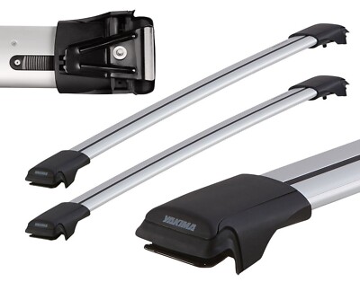 Dachträger Yakima Silber für Subaru Forester 5dr kombi 2008 2012