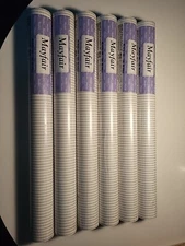 Mayfair Vinyl Wallpaper Pre-pasted SIX Double Rolls 56 Sq. Ft Per Total 336 Sq. 