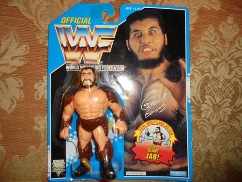 WWF HASBRO MOC FIGURES WWE GIANT GONZALEZ WRESTLIN...