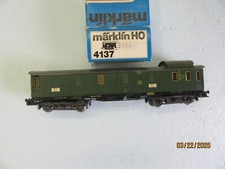 HO - Marklin 4137  Nostalgic Baggage Car of the DR - LNIB