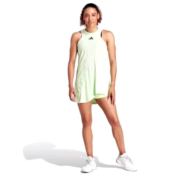green emerald velvet dress Green Athletic Women's Tennis Dress with Pockets, Green/Size XL main image 0