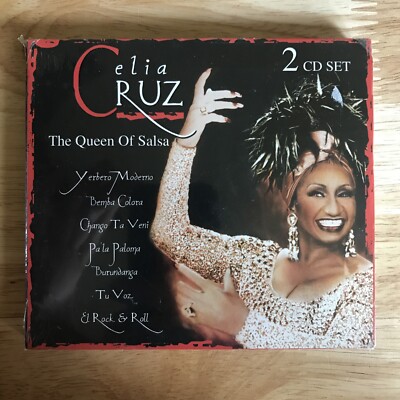 *NUEVO Y ORIGINAL* CELIA CRUZ The Queen Of Salsa La Reyna De La Salsa (2 CD Set)
