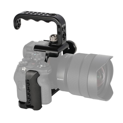 Niceyrig A7RV/A7MIV(A7IV)/A7RIV/ILCE-7S3/A7S3/ILCE-7RM5 Camera Cage Kit w/Handle - 第 2/8 張圖片