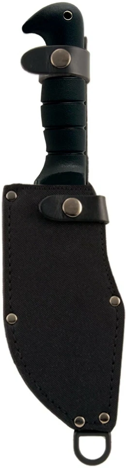 Cuchillo fijo Ka-Bar Heavy-Duty Warthog negro 1085 acero al carbono con funda 1278 Foto 4 de 4