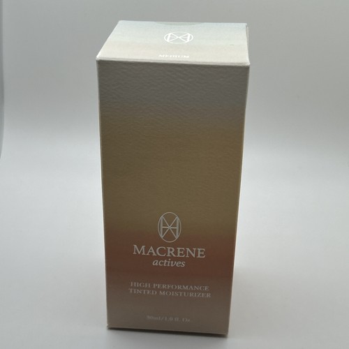 MACRENE actives HIGH PERFORMANCE TINTED MOISTURIZER *MEDIUM DEEP * AUTHENTIC - Picture 3 of 5