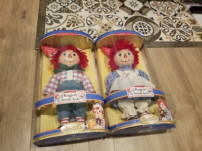 raggedy ann porcelain keepsake doll