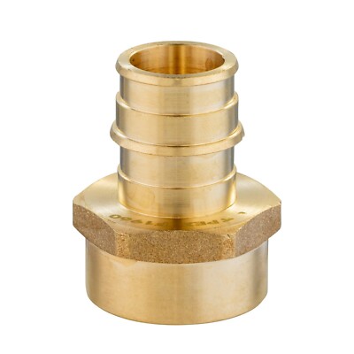 EFIELD 5 PCS Pex A 1/2''x1/2''  Female NPT Adapter Expansion Fitting-- F1960