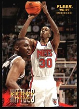 1996-97 Fleer Sprite Kerry Kittles #24 New Jersey Nets