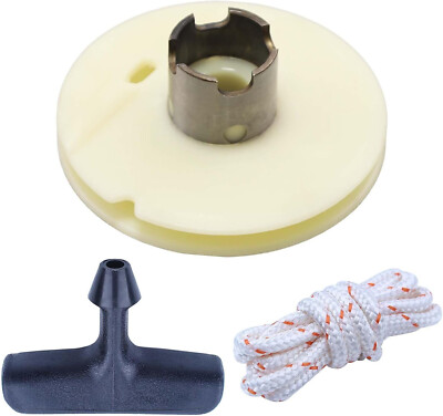 Starter Pulley Cord Handle Grip Kit for Husqvarna K1250 Active K1250 Cut-Off Saw
