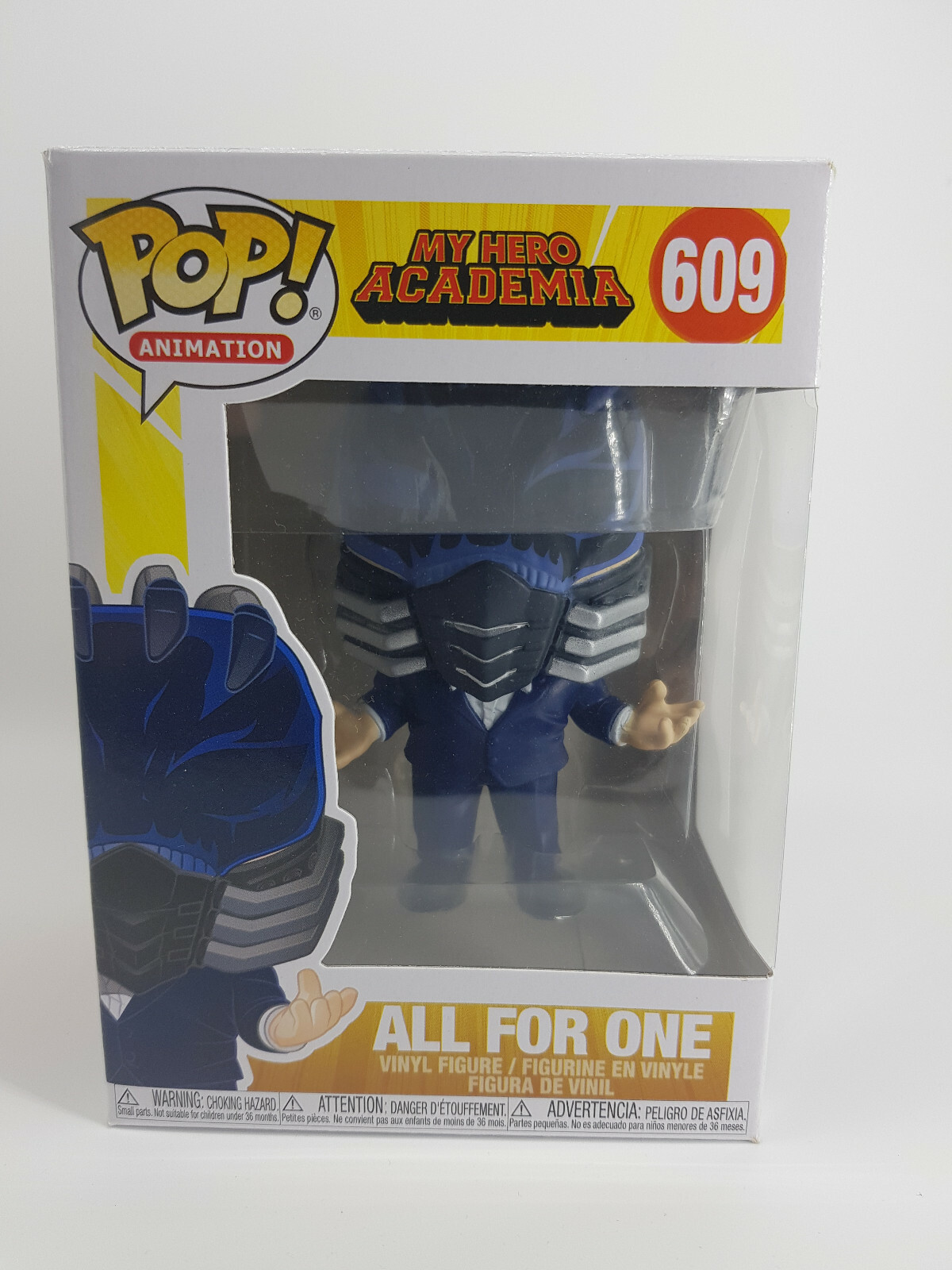 Figura Vinilo Funko Pop All For One My Hero Academia 609 Shigaraki Liga De Los Malvados