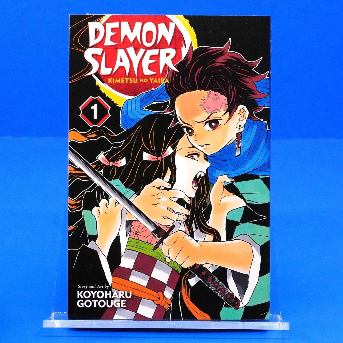 Demon Slayer Kimetsu no Yaiba Vol. 1 English Manga By Koyoharu