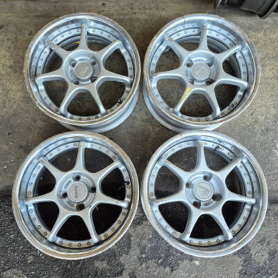 JDM 15'' Enkei RS EVO EVOLUTION rims wheels for civic crx ef8 sb3 eg6 dc2 ep82