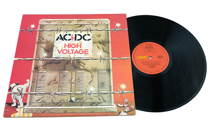 LP　AC/DC　ハイ • ヴォルテージ　レコード LPAC/DCハイ • ヴォルテージレコード