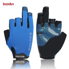 Anti Skid Boating Rowing Wear Resistant Fishing Gloves Outdoor 3 Fingers Glove