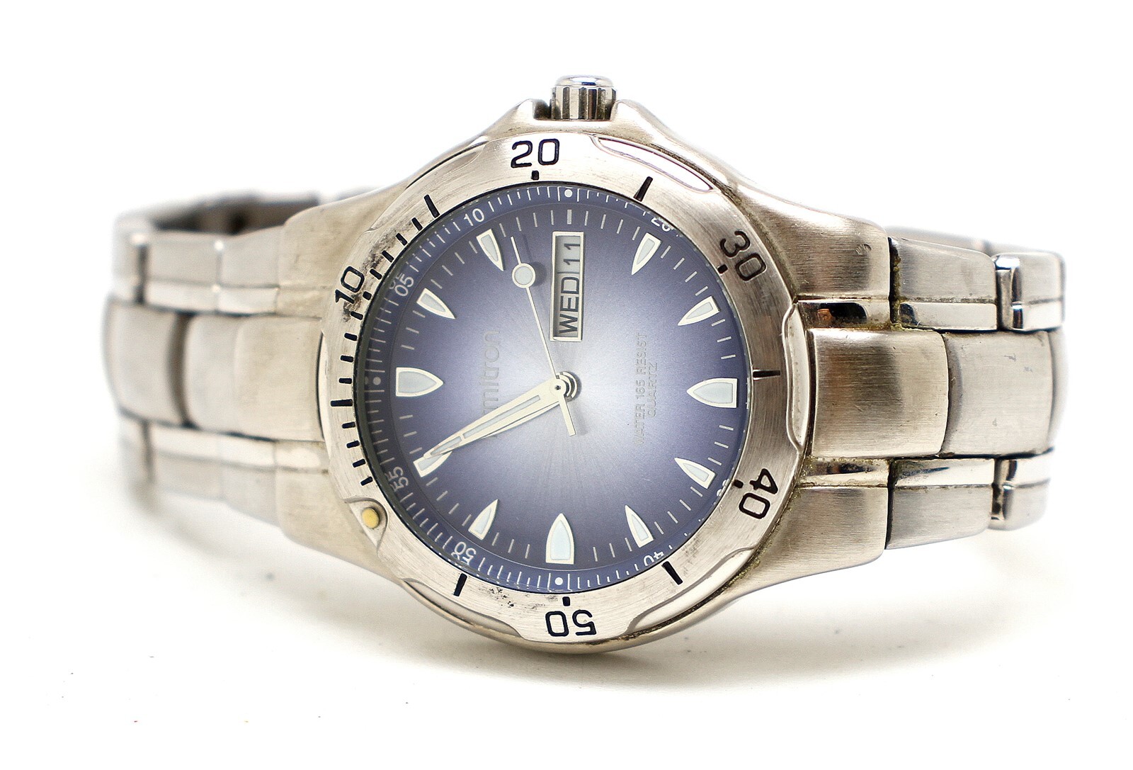 Armitron 20/1725 Analog With Day And Date Men's Watch NEED Battery eBay