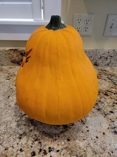 Rare Large Gemmy Halloween Jack-O-Lantern Foam Lighted Pumpkin Grinch Whoville - Picture 3 of 7