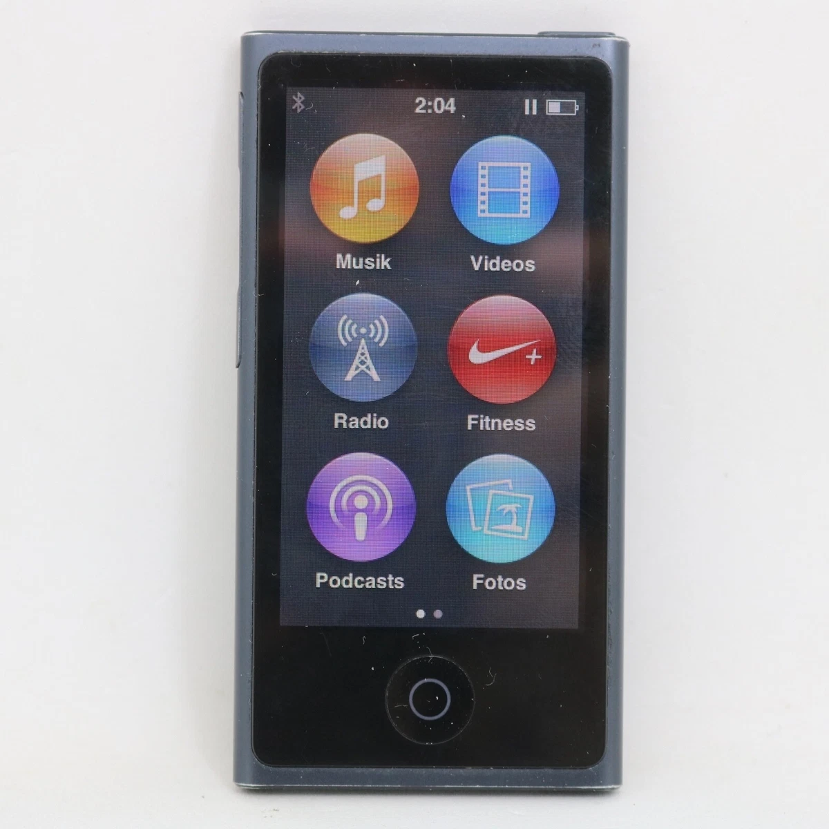 Apple iPod nano 7. Generation Graphit (16GB) MP3 Player / Bluetooth / Händler