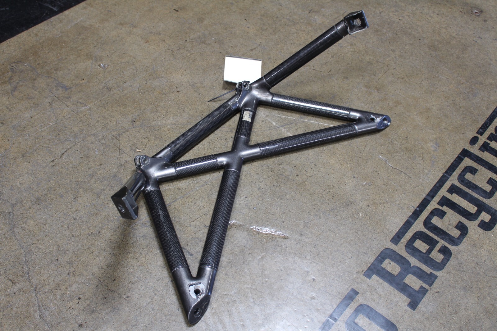 Lamborghini Murcielago LP640, Upper Rear Suspension Crossmember, Used 417825350B