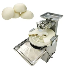 Commercial Auto Dough Cutter Rolling Rounder Steamed Bun Former Machine 105-155g