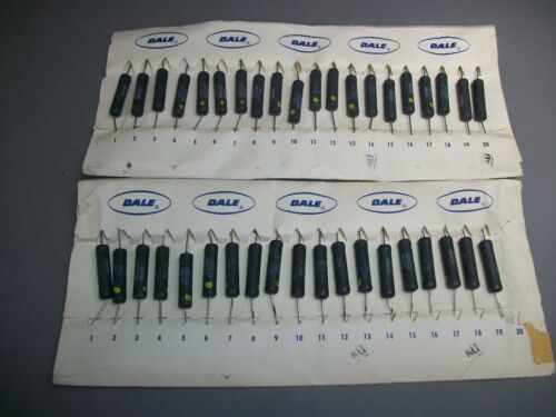 Lot of 39 Dale RS-7 Resistor .62 OHM 1% M8409 - New - 第 1/2 張圖片