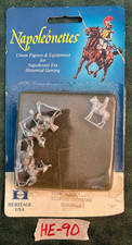 15mm Heritage Napoleonettes Russian Generals (Possibly Incomplete) Lot HE-90