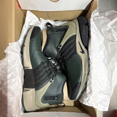 Nike Air Presto Mid Utility Grove Green Black Khaki 859524-300 Sneaker Men