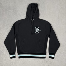 Vintage Champion Reverse Weave Hoodie Mens Medium Black Heavyweight Sweatshirt