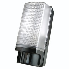 Timeguard SLB88 PIR Bulkhead Light Fitting IP44 E27 (Black/Prismatic)