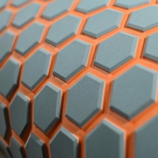 Small Hexagonal 98.4"X43.31"EVA Self-Adhesive eva Foam Boat Flooring for Yach...