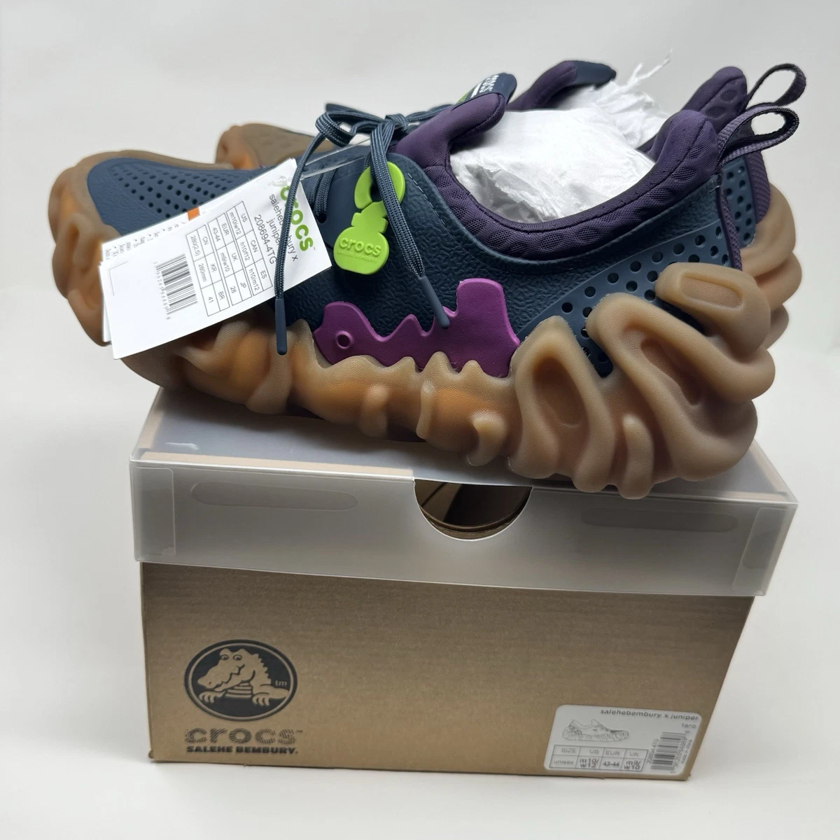 Crocs Salehe Bembury x Pollex Juniper Taro for sale | eBay display picture 2