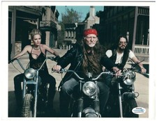 Shooter Jennings Signed Autographed Motorcycle 8x10 Photo ACOA