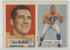 1957 Topps Les Richter #10 HOF 2u3