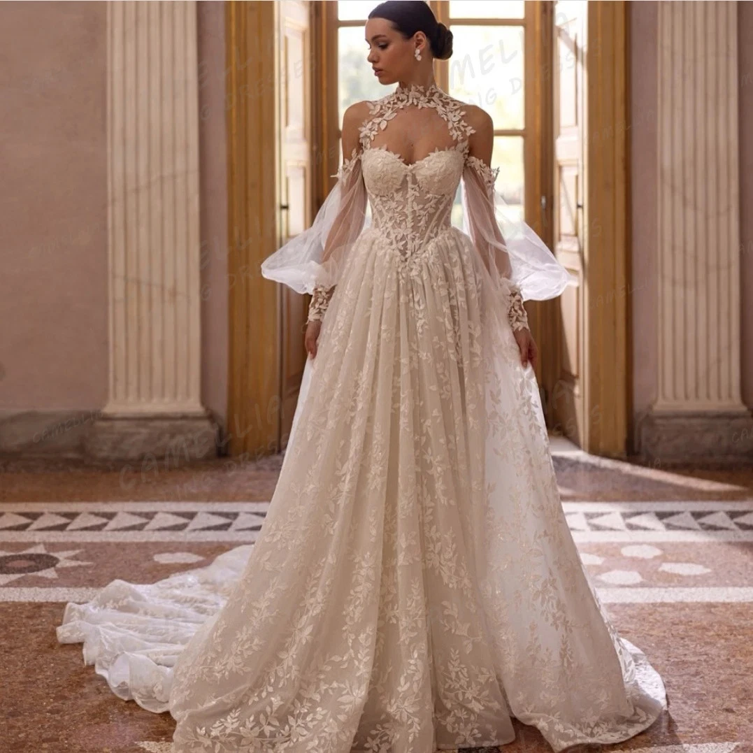 Ruffles Gray Wedding Dresses for sale
