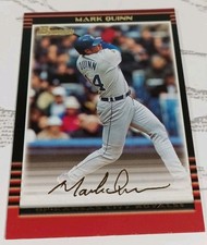 Mark Quinn 2002 Bowman Gold Baseball Card #28 Kansas City Royals