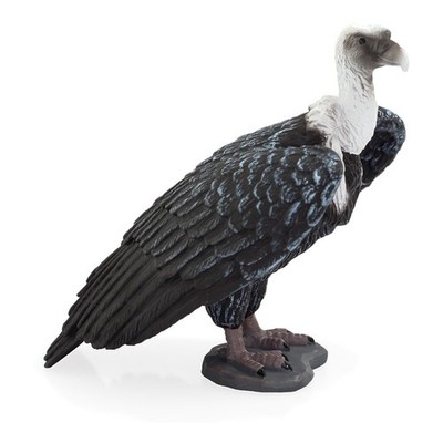 ANIMAL PLANET Wild Life & Woodland Griffon Vulture Toy Figure, Black/White (3871