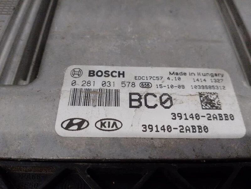 391402ABB0 centralina motore per HYUNDAI I30 (GD) 1.6 CRDI 2011 5560508 - Immagine 4 di 4